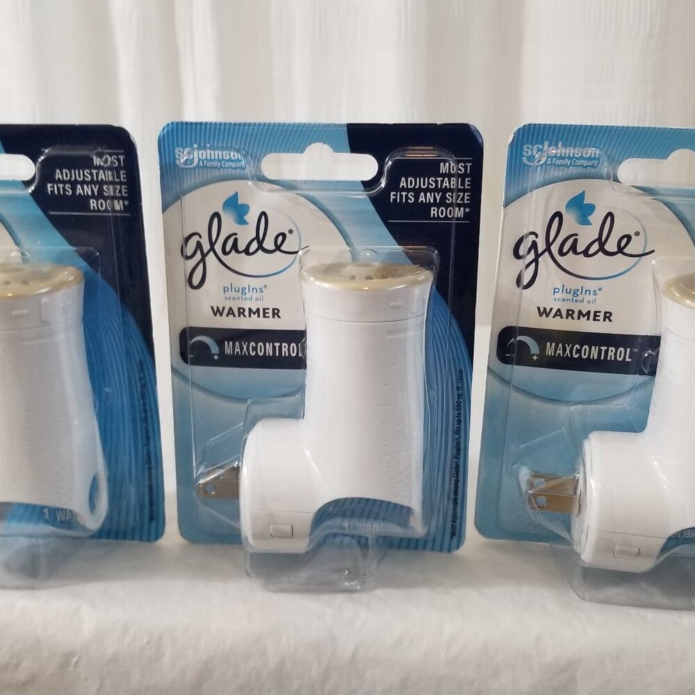 3 Packs Glade Plug ins warmer Max Control Brand New never used